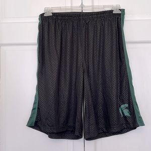 Michigan State athletic Shorts.